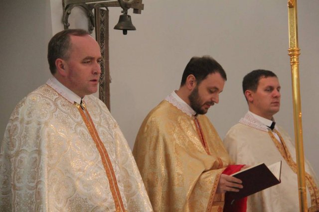 УКРАЇНСЬКА ЛІТУРГІЯ У ВІЛЬНЮСЬКОМУ ХРАМІ ІСУСА МИЛОСЕРДНОГО